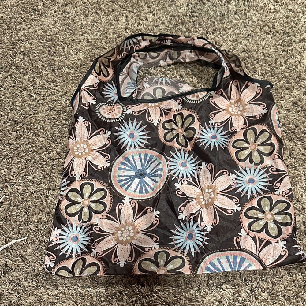 Elegant Floral Tote Bag